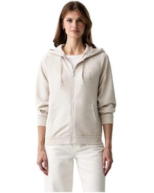 ARMANI EXCHANGE Hoodies & Sweatvesten ,Zip-Through Hoodie - Grijs
