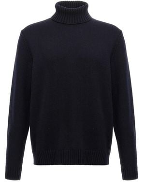 Zanone Wollen Coltrui - Blauw