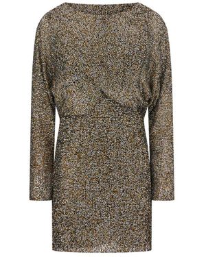 Alberta Ferretti Dekoriertes Polyesterkleid - Grün