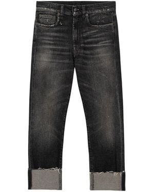 R13 Boyfriend Jean - Grau