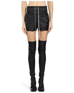 Rick Owens Short Shorts - Black
