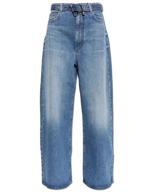 Sportmax Jeans ,Blauw ,Katoen Procida Jeans