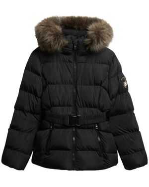 Superdry Winter Jackets - Black