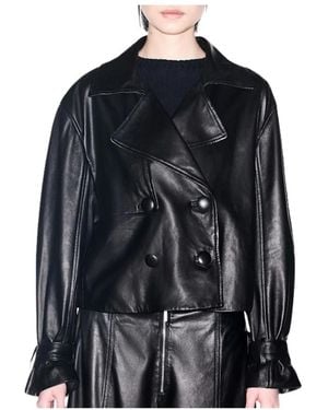 ARMANI EXCHANGE Leather Jackets - Nero