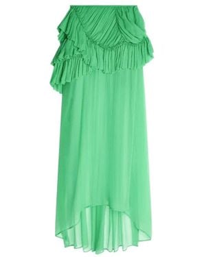 Dries Van Noten Maxi Skirts - Green