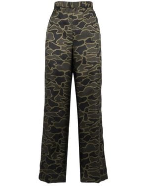 Aspesi Wide Trousers - Grey