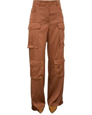 Blugirl Blumarine Straight Trousers - Brown