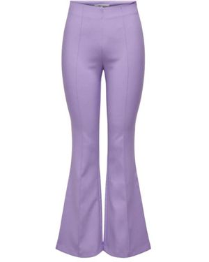 ONLY Wide Trousers - Morado