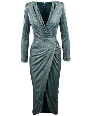 Rhea Costa Wrap Dresses - Azul