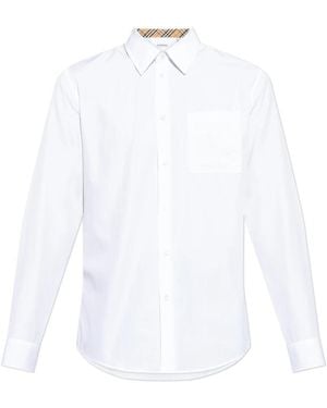 Burberry Formal Shirts - Blanco