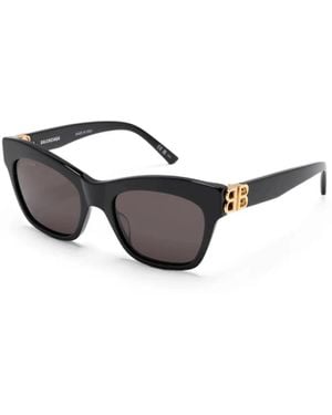 Balenciaga Stylische Sonnenbrille Für Einen Trendigen Look - Schwarz
