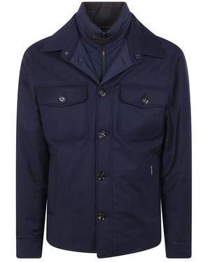 Moorer Light Jackets - Azul