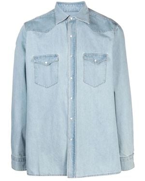 Giuliva Heritage Denim Shirts - Blauw