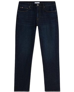 Tommy Hilfiger Jeans ,Blauw ,Katoen Denton Slim Straight Jeans