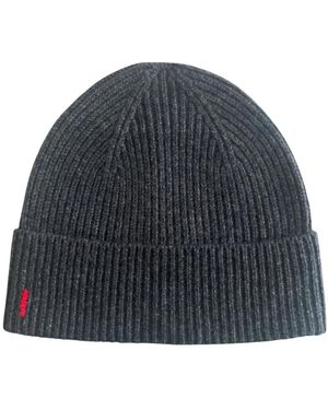 Koon Cachemire Accessoires ,Grijs ,Wol Bonnet