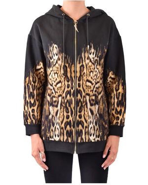 Roberto Cavalli Zip-Throughs - Black