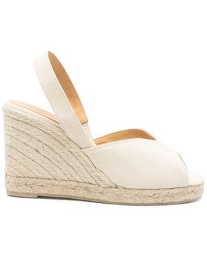 Castañer Wedges - White