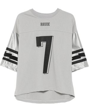Rhude Lightning Football Jersey - Grijs