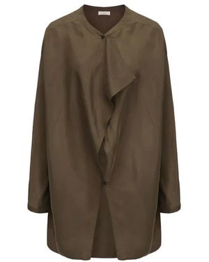 Ruohan Overhemden ,Groen ,Noro Shirt - Bruin