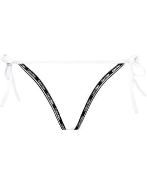 Calvin Klein Zwemkleding Met Strik Aan De Zijkant - Metallic