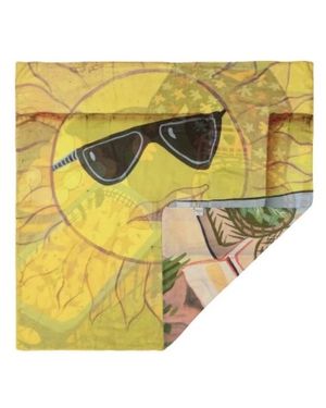 TALKING WALLS Accessoires ,Veelkleurig ,Ava Scarf - Geel