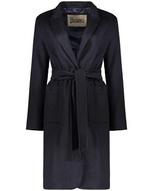Herno Belted Coats - Azul