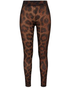 Philipp Plein Leggings - Marron