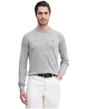 Barbour Round-Neck Knitwear - Gris