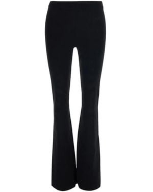 Pinko Wide Trousers - Negro