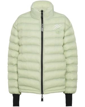 Philipp Plein Fitness ,Groen ,Nylon Gewatteerd Bomberjack
