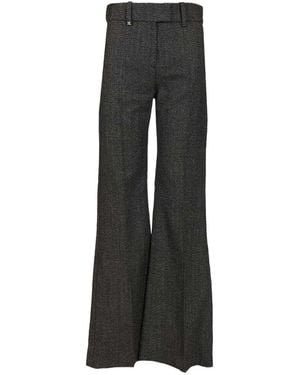 Courreges Wide Pants - Black