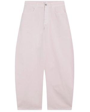 Alaïa Wide Trousers - Purple
