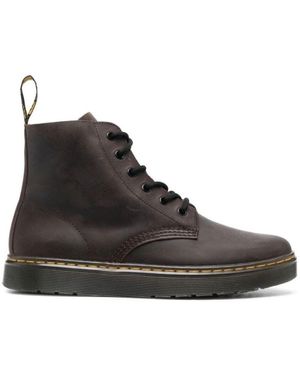 Dr. Martens Braune Chukka Stiefel Für Männer - Schwarz