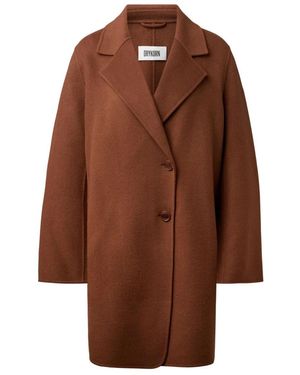 DRYKORN Jassen ,Bruin ,Wol Ryton Jas