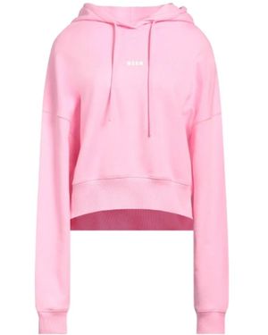 MSGM Hoodies - Rosa
