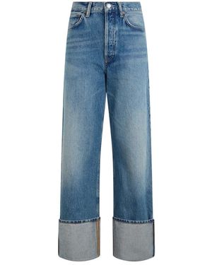 Agolde Big Cuff Jean - Blauw