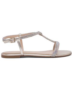 Ninalilou Flat Sandals - Blanco