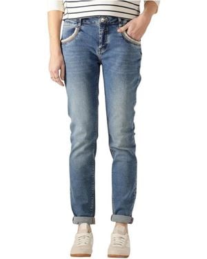 Mos Mosh Slim-Fit Jeans - Azul