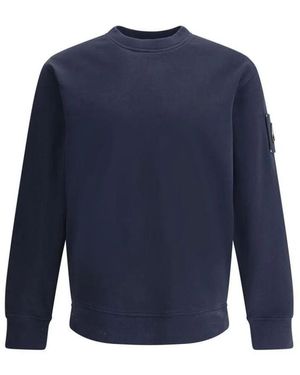 Moose Knuckles Monochromer crew neck sweatshirt - Blau