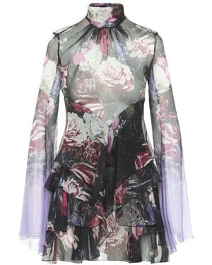 Roberto Cavalli Short Dresses - Grey