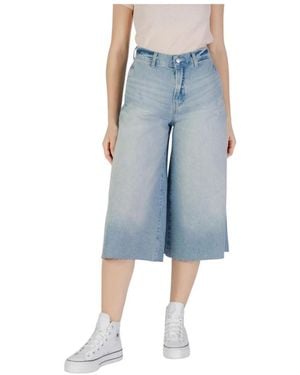 ONLY Cropped Jeans - Bleu