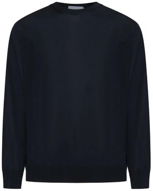 D4.0 Round-Neck Knitwear - Blue