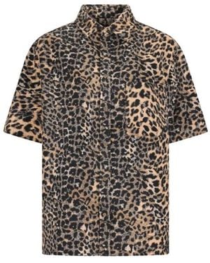 DARKPARK Vale Blouse Met Korte Mouwen - Zwart
