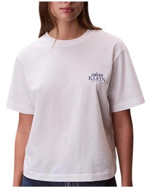 Calvin Klein T-Shirts - Purple