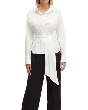 Weekend Camisa Blanca Casual Corte Regular, Mujer, Talla - Blanco