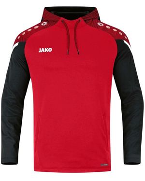 JAKÒ Kapuzensweat Performance - Rood