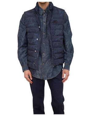 Etro Vests - Azul
