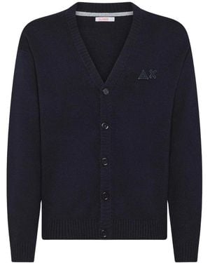 Sun 68 Cardigan - Blau
