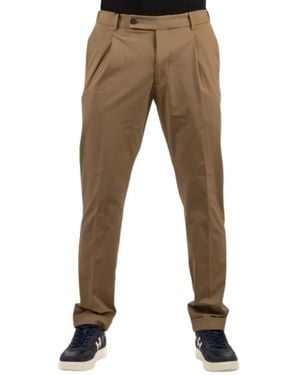 Berwich Slim-Fit Trousers - Marrón
