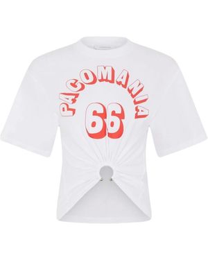 Rabanne T-Shirts - Blanc